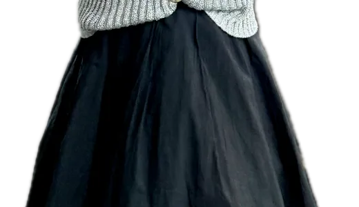 慌てて職場へ…のコーデ